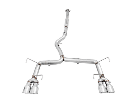 AWE Tuning Subaru WRX/STI VA/GV Sedan Track Edition Exhaust - Chrome Silver Tips (102mm)