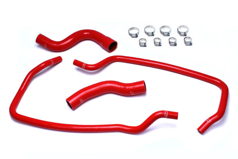 HPS Red Reinforced Silicone Radiator   Heater Hose Kit Coolant for Jeep 01-04 Grand Cherokee WJ 4.7L V8