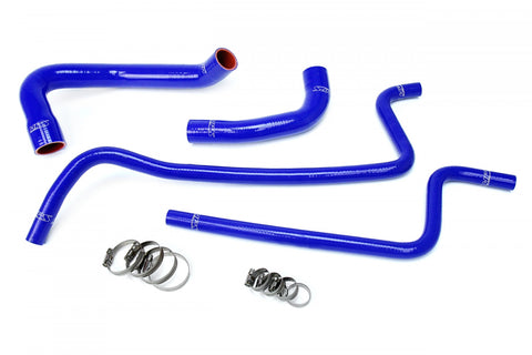 HPS Blue Reinforced Silicone Radiator   Heater Hose Kit for Jeep 00-01 Wrangler TJ 4.0L Left Hand Drive