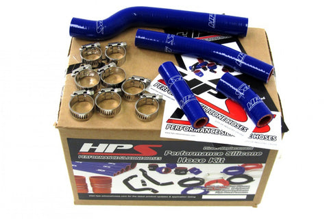 HPS Blue Reinforced Silicone Radiator Hose Kit Coolant for Yamaha 03-05 YZ450F