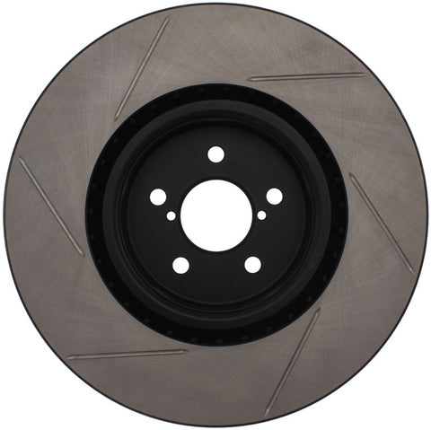 StopTech Power Slot 04 STi Front Left SportStop Slotted Rotor