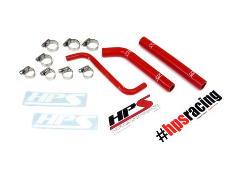 HPS Red Reinforced Silicone Radiator Hose Kit for Honda 04-09 TRX450R