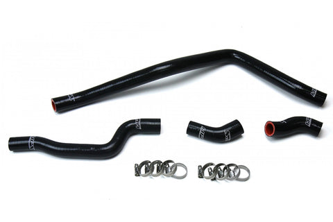 HPS Black Reinforced Silicone Radiator Hose 4pcs Complete Kit for Yamaha 01-05 YFM660 Raptor