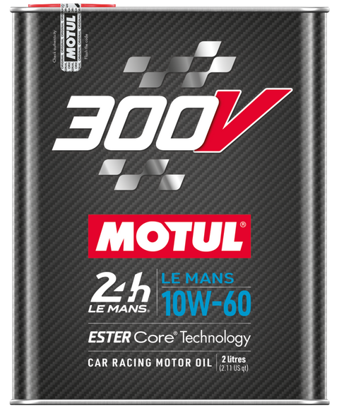 Motul 2L Synthetic-ester Racing Oil 300V Le Mans 10W60 10x2L