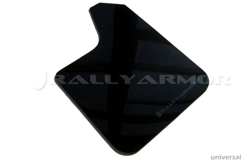 Rally Armor Universal Fit (No Hardware) Red UR Mud Flap w/ White Logo