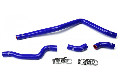 HPS Blue Reinforced Silicone Radiator Hose 4pcs Complete Kit for Yamaha 01-05 YFM660 Raptor