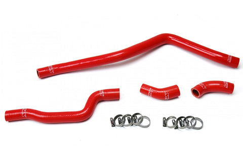 HPS Red Reinforced Silicone Radiator Hose 4pcs Complete Kit for Yamaha 01-05 YFM660 Raptor