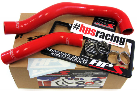 HPS 98 - 05 Lexus GS300 High Temp Reinforced Silicone Radiator Hose Kit Coolant OEM Replacement - Red