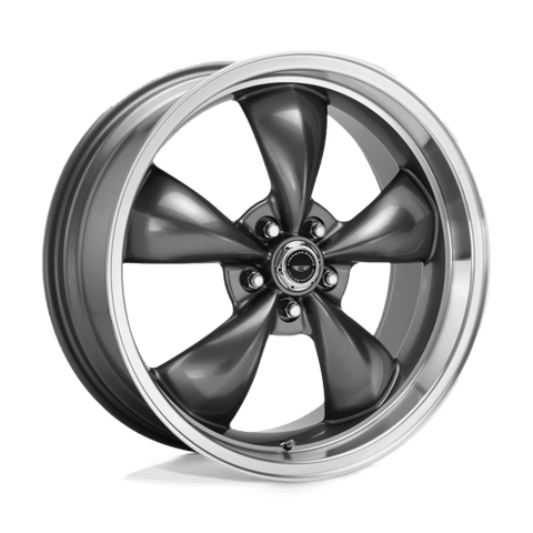 AR105 TORQ Thrust M Cast Aluminum Wheel in Anthracite Machined Lip Finish from American Racing Wheels - View 2