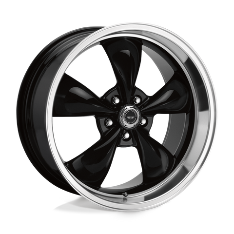 AR105 TORQ Thrust M Cast Aluminum Wheel in Gloss Black Machined Lip Finish from American Racing Wheels - View 1