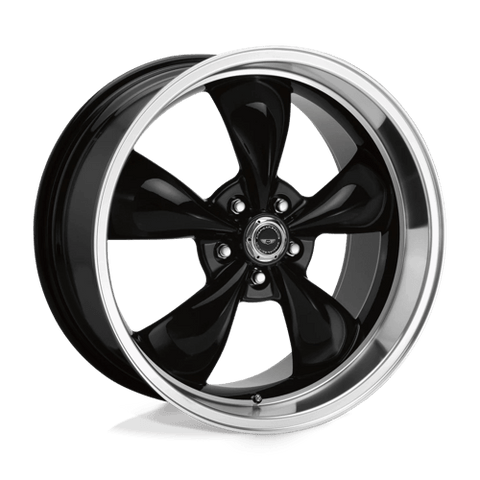 AR105 TORQ Thrust M Cast Aluminum Wheel in Gloss Black Machined Lip Finish from American Racing Wheels - View 2