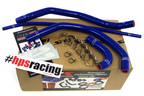 HPS Blue Reinforced Silicone Radiator Hose Kit for Yamaha 87-06 YFZ350 Banshee