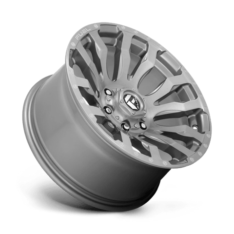 D693 Blitz Cast Aluminum Wheel in Platinum Finish from Fuel Wheels - View 3