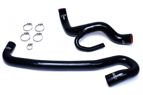 HPS Black Reinforced Silicone Radiator Hose Kit Coolant for Jeep 12-18 Grand Cherokee WK2 SRT8 6.4L