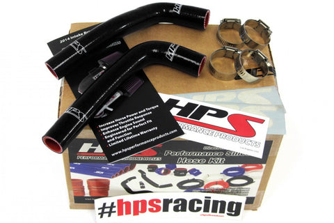 HPS Black Reinforced Silicone Radiator Hose Kit for Yamaha 04-08 YFZ450