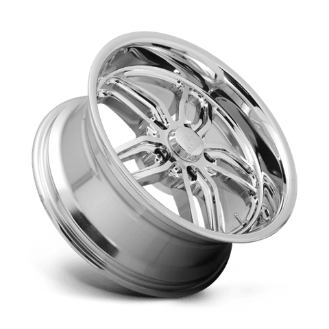 U127 CTEN Cast Aluminum Wheel in Chrome Plated Finish from US Mags Wheels - View 3