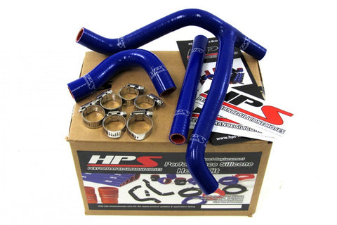 HPS Blue Reinforced Silicone Radiator Hose Kit Coolant for Suzuki 06-07 RMZ450