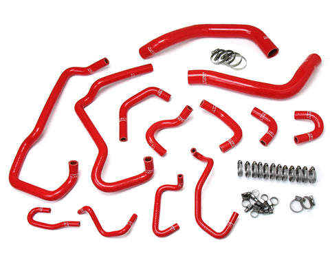 HPS Red Reinforced Silicone Radiator   Heater Hose Kit for Toyota 16-17 Tacoma 3.5L V6