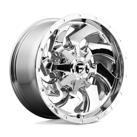 D573 Cleaver Cast Aluminum Wheel in Chrome Plated Finish from Fuel Wheels - View 1