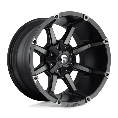 D556 Coupler Cast Aluminum Wheel in Matte Black Double Dark Tint Finish from Fuel Wheels - View 1