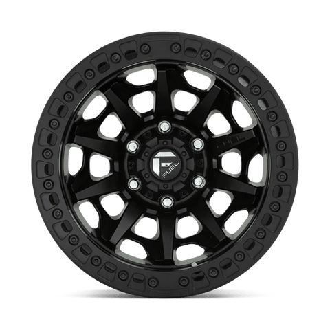 D114 Covert Beadlock Cast Aluminum Wheel in Matte Black Finish from Fuel Wheels - View 5