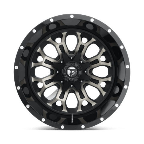 D561 Crush Cast Aluminum Wheel in Gloss Machined with Double Dark Tint Finish from Fuel Wheels - View 5