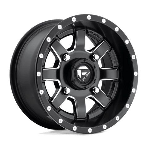 D538 Maverick Cast Aluminum Wheel in Matte Black Milled Finish from Fuel Wheels - View 2