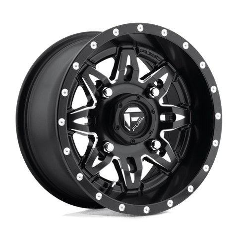 D567 Lethal Cast Aluminum Wheel in Matte Black Milled Finish from Fuel Wheels - View 2