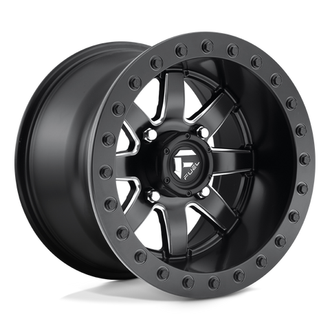 D928 Maverick Beadlock Cast Aluminum Wheel in Matte Black Finish from Fuel Wheels - View 1