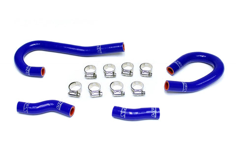 HPS Blue Reinforced Silicone Heater Hose Kit Coolant for Jeep 12-15 Grand Cherokee WK2 SRT8 6.4L