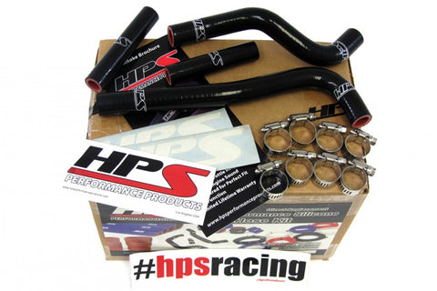 HPS Black Reinforced Silicone Radiator Hose Kit for Honda 07-12 CRF150R