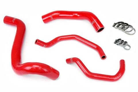 HPS Red Reinforced Silicone Radiator   Heater Hose Kit for Toyota 12-14 Tundra 5.7L V8 Left Hand Drive