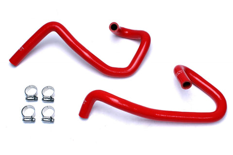 HPS Reinforced Red Silicone Heater Hose Kit Coolant for Toyota 05-18 Tacoma 2.7L 4Cyl