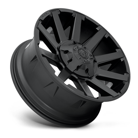 Fuel D437 Contra Cast Aluminum Wheel - Satin Black