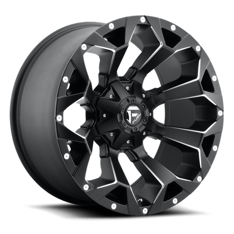 Fuel D546 Assault Cast Aluminum Wheel - Matte Black Milled