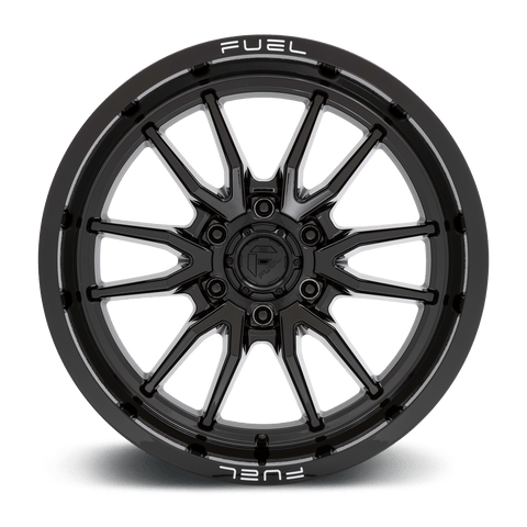 Fuel D760 Clash Cast Aluminum Wheel - Gloss Black