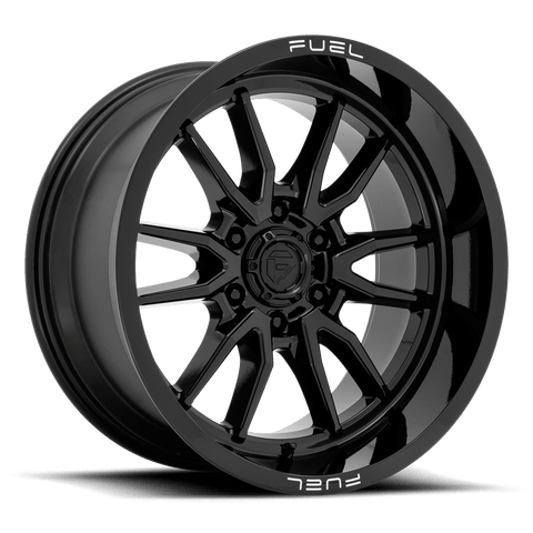 Fuel D760 Clash Cast Aluminum Wheel - Gloss Black