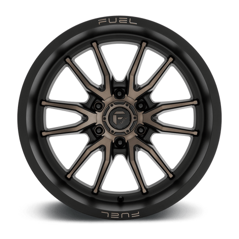 Fuel D762 Clash Cast Aluminum Wheel - Matte Black Double Dark Tint