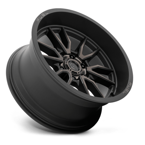 Fuel D762 Clash Cast Aluminum Wheel - Matte Black Double Dark Tint