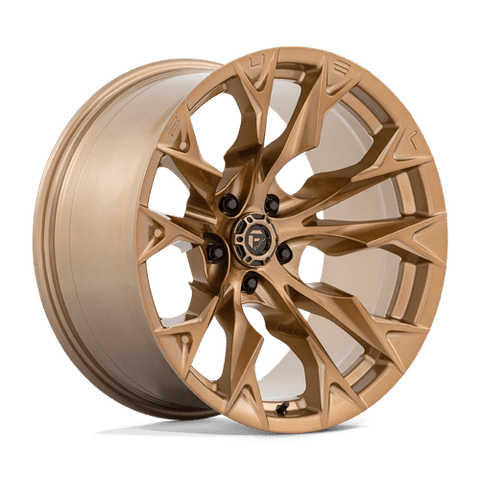 D805 Flame Cast Aluminum Wheel in Platinum Bronze Finish from Fuel Wheels - View 2