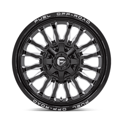 D795 ARC Cast Aluminum Wheel in Gloss Black Milled Finish from Fuel Wheels - View 5