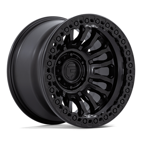 FC125 Rincon Beadlock Cast Aluminum Wheel in Blackout Finish from Fuel Wheels - View 1