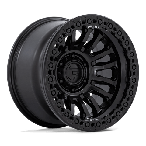 FC125 Rincon Beadlock Cast Aluminum Wheel in Blackout Finish from Fuel Wheels - View 2