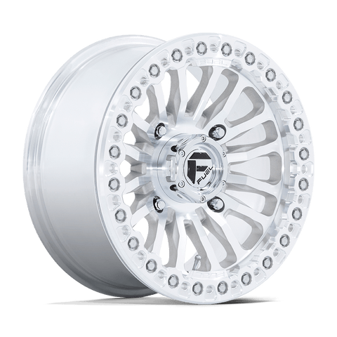 FV125 Rincon UTV Beadlock Cast Aluminum Wheel in Machined Finish from Fuel Wheels - View 1