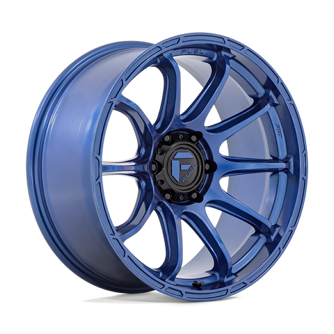 D794 Variant Cast Aluminum Wheel in Dark Blue Finish from Fuel Wheels - View 1