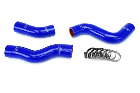 HPS Blue Reinforced Silicone Radiator Hose Kit Coolant for Toyota 92-97 Land Cruiser FJ80 4.5L I6