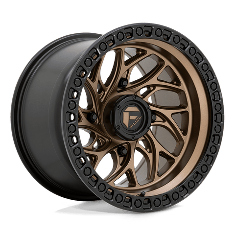 Fuel UTV D777 Runner UTV Cast Aluminum Wheel - Bronze With Black Ring