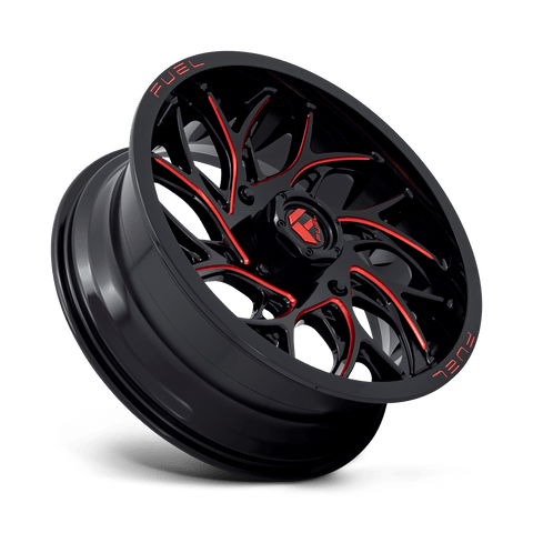 Fuel UTV D779 Runner UTV Cast Aluminum Wheel - Gloss Black Milled Candy Red