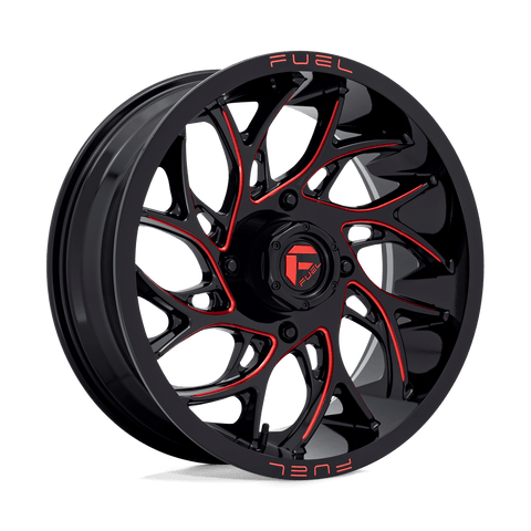 Fuel UTV D779 Runner UTV Cast Aluminum Wheel - Gloss Black Milled Candy Red