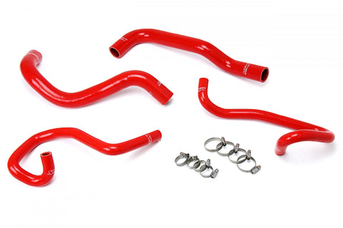 HPS Red Reinforced Silicone Radiator   Heater Hose Kit for Toyota 05-18 Tacoma 2.7L 4Cyl